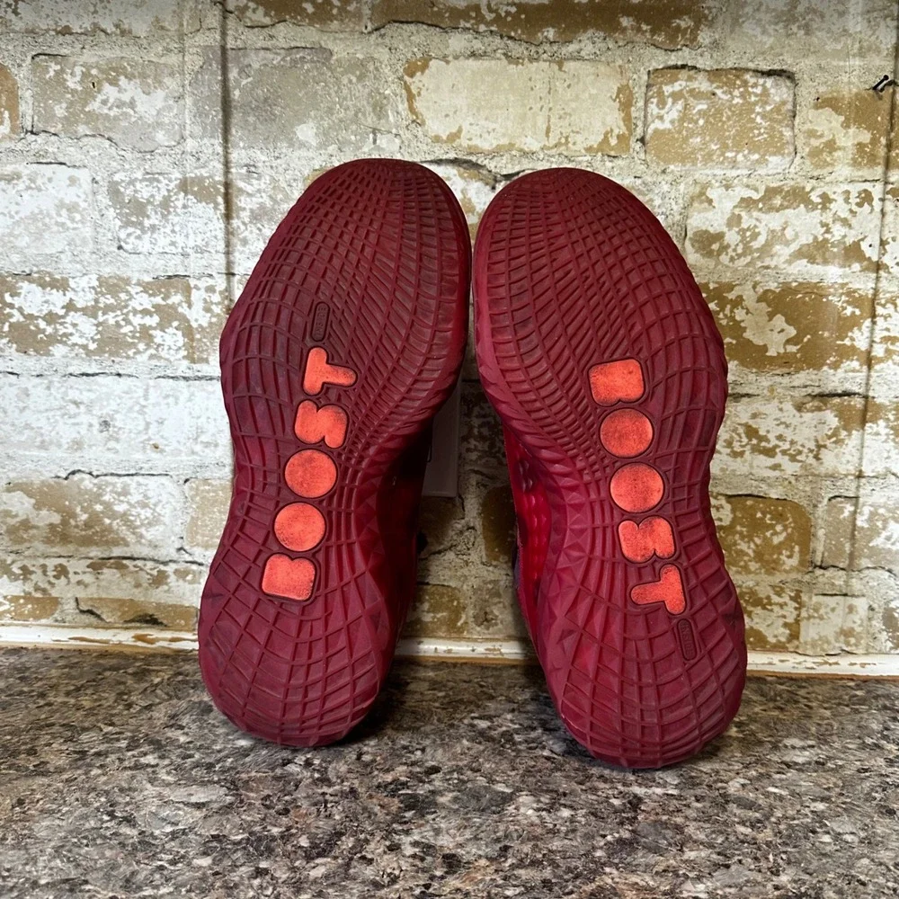 Adidas Harden Vol 5 Futurenatural Mens 11 Red Polka Dot Good H68595 Basketball